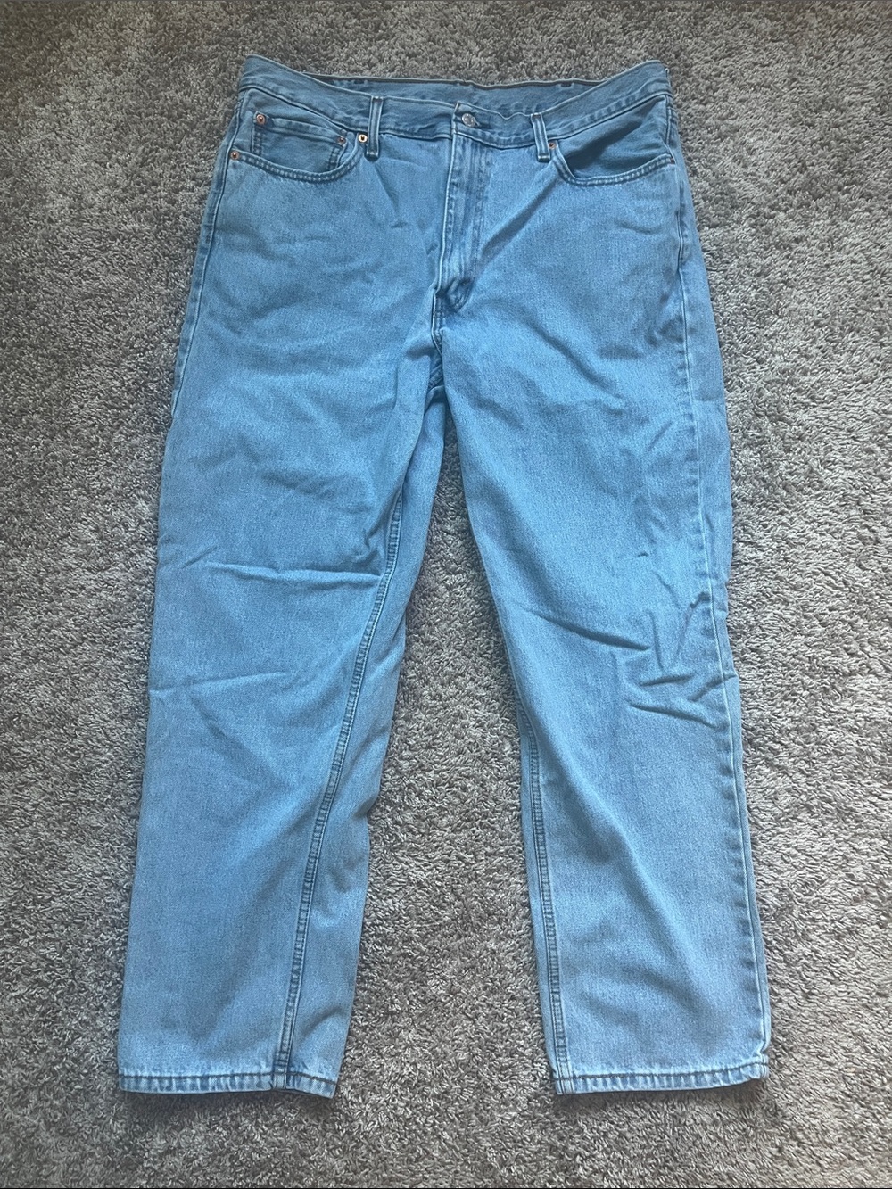 Levi's Men's Light Blue Relaxed Fit Jeans